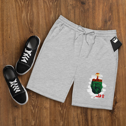 NO EVIL Men's fleece shorts
